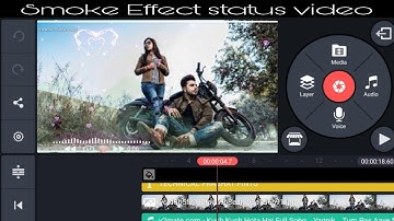 Smoke effect status video | make awesome smoke effect status video | Editing | kinemaster tutorial