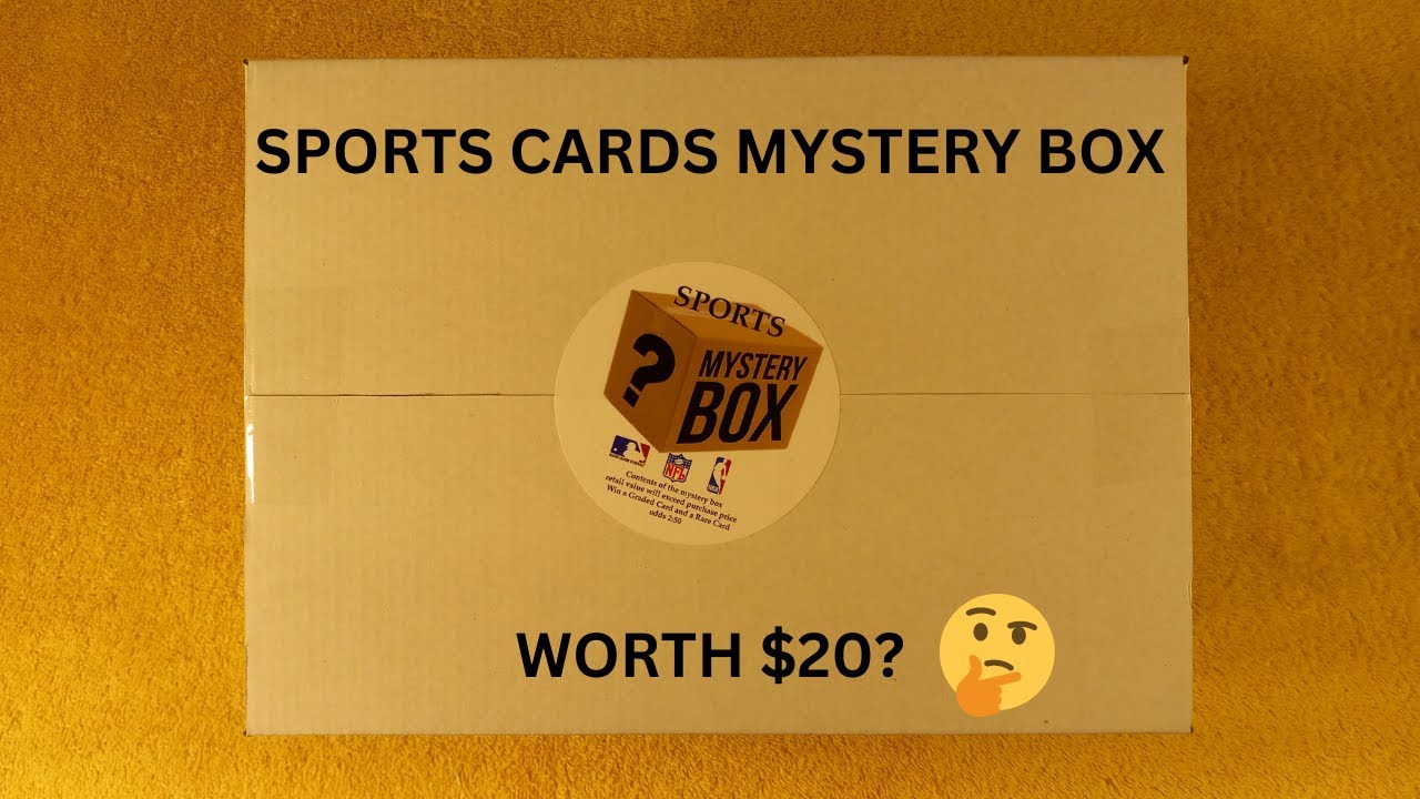 Sports Card Mystery Box From Sports & Memorabilia Show In Hagerstown