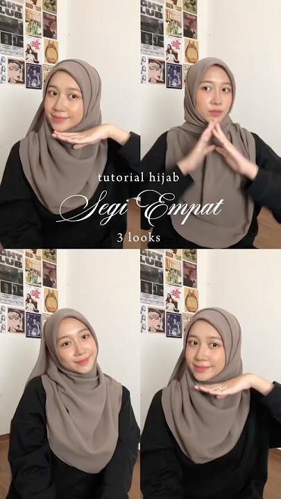 Tutorial Hijab Segi Empat
