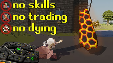 Runescape, but I can’t use skills | hardcore combat-only #1