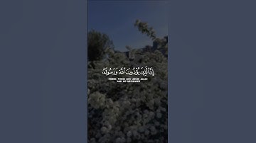 القارئ الشيخ ياسر الدوسري – سورة الأحزاب: ٥٧