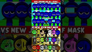 Incredibox Sprunki But Jevin All Characters Vs Jevin Half Mask