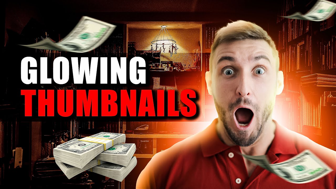 How to Make a Clickbait Thumbnail with Glow Effect. graphic network