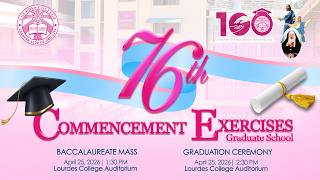 Lourdes College - 76th Commencement Exercises (Graduate School)