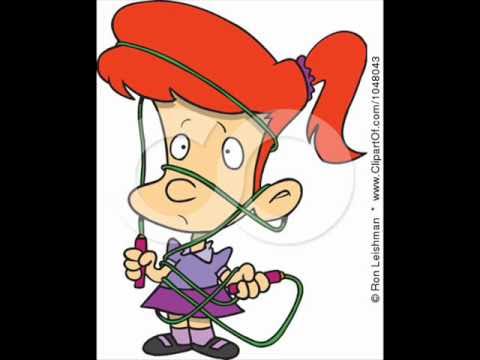 Рисунок девочка с веревкой. Мультяшная девочка. She can t jump. I can jump картинки. Картинки на тему i can.