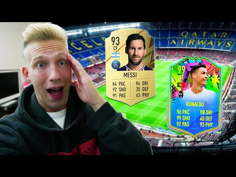 USKOMATON MESSI JA RONALDO FUT DRAFT | FIFA 21