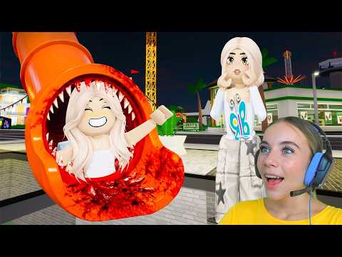 НЕ КАТАЙСЯ С ПРОКЛЯТОЙ ГОРКИ В БРУКХЕЙВЕН в ROBLOX! С АЛЁНОЙ