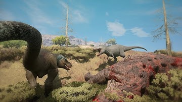 Path of titans - PT Rex hunt compilation