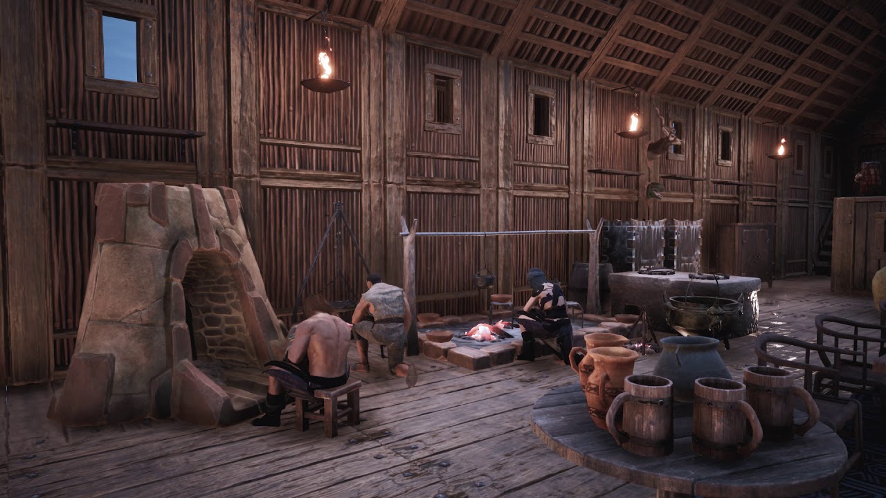 Conan Exiles Longhouse Tour - The Frozen North - YouTube