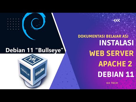 Web Server apache2 debian 11 (Bullseye) di virtualbox || Remote menggunakan putty ssh port forwading