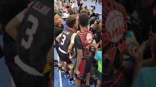 CB n team getting hype before winning the East Coast Nationals