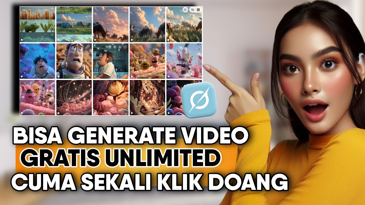 GROK AI DI BLOKIR!! Ini Penggantinya, Sekali Klik Langsung Jadi Banyak Video