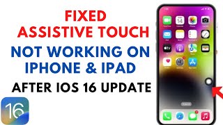How To Fix Assistive Touch Not Moving On iPhone & iPad After iOS 16 Update screenshot 5