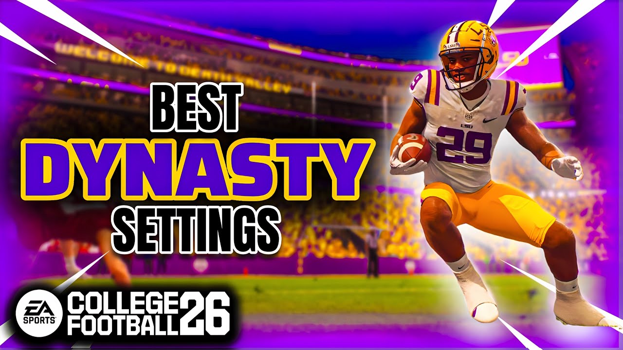 The BEST Dynasty Settings & Sliders for Realism in EA College Football