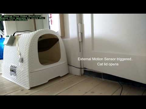 arduino-automatic-lid-for-curver-litter-box