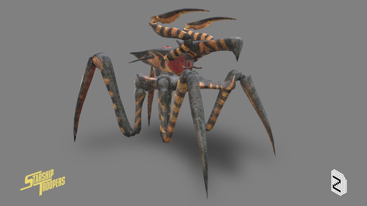 Starship Troopers Character Texturing YouTube