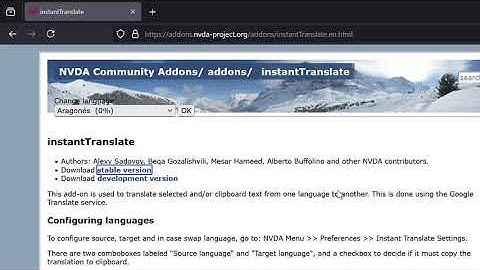 #very easy and quick translate on any language with nvda screen reader how its possible let