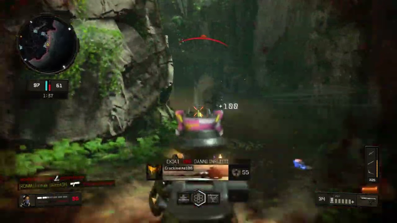 PS4 - Call of Duty BO4 - TDM - Jungle (submerged variant) map - 5 Killstreak - 12Jun2021.