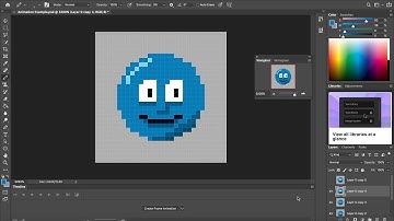 Photoshop Pixel Art Animation Tutorial - Basic