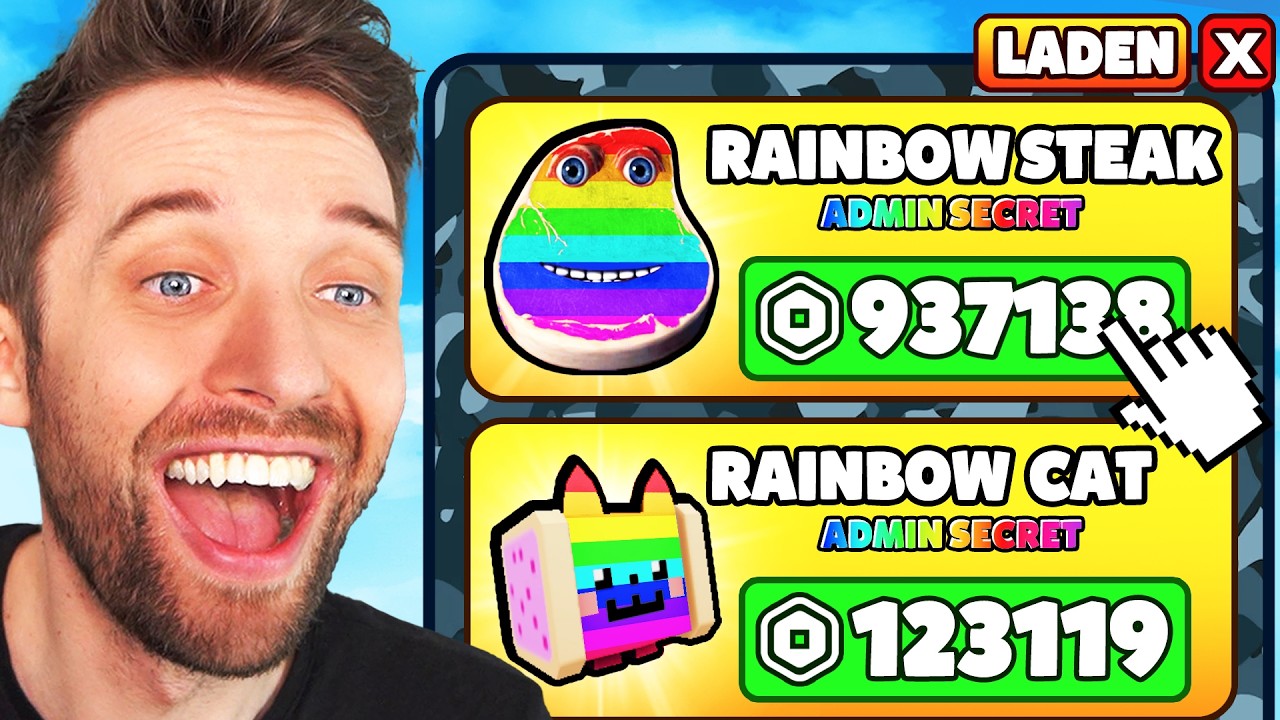 STARTE CLICKER SIMULATOR NEU aber kann ADMIN HAUSTIERE Kaufen