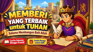 Download lagu Sunday School Story: Giving the Best to God, Solomon Builds the Temple of God