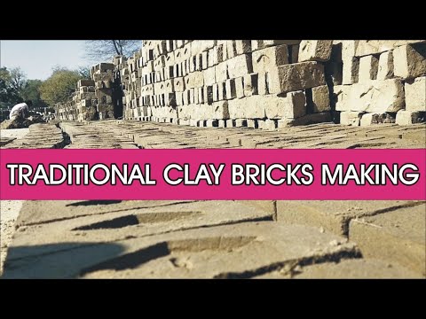 Traditional Clay Bricks Making | Classical Bricks Making Process | Unique Skill | By Amazing Work