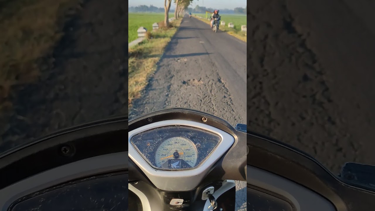 Spedometer motor suprax125 yang mengalami kerusakan