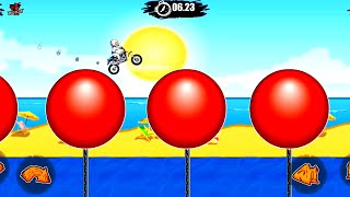 MOTO X3M BIKE RACING GAME - Level Start to End Gameplay Walkthrough  (iOS, Android) || Game Hacker screenshot 5