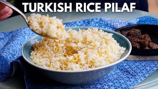 Try Rice the Turkish Way  BUTTERY Turkish Rice Pilaf with Orzo