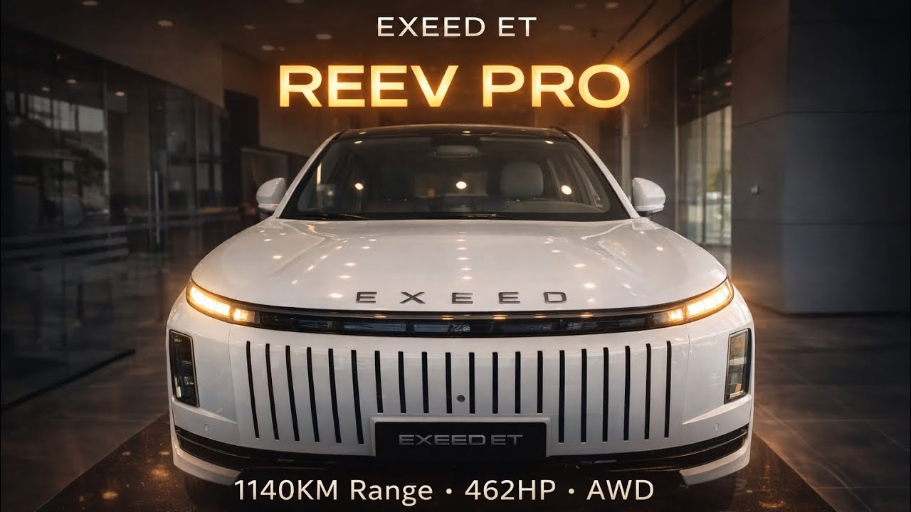 Exceed Reev EXEED ET REEV PRO – 1140KM Range • 462HP AWD | Interior & Exterior ...
