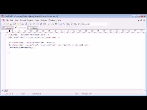 jquery on hover jquery on hover