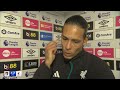 "It's tough to take" | Virgil van Dijk FULL reaction after Liverpool lose to Bournemouth