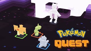 Full LEVEL 100 Ditto Team Vs Pokemon Quest Final Boss! 