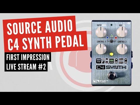 Source Audio C4 SYNTH ギターシンセ　ベースシンセ Source Audio C4 Synth Effects Pedal | Guitar Center