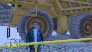 Grand Theft Auto 5 - Finding the HVY Dump rock truck