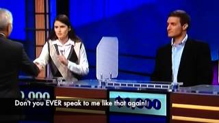 Jeopardy Contestant RAGES at Alex Trebek