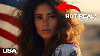 Asking AI to create the most beautiful woman of every country