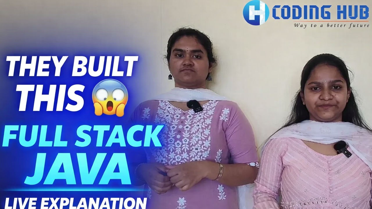 Real-Time Full Stack Java Project by Students | Coding Hub Innovations ...