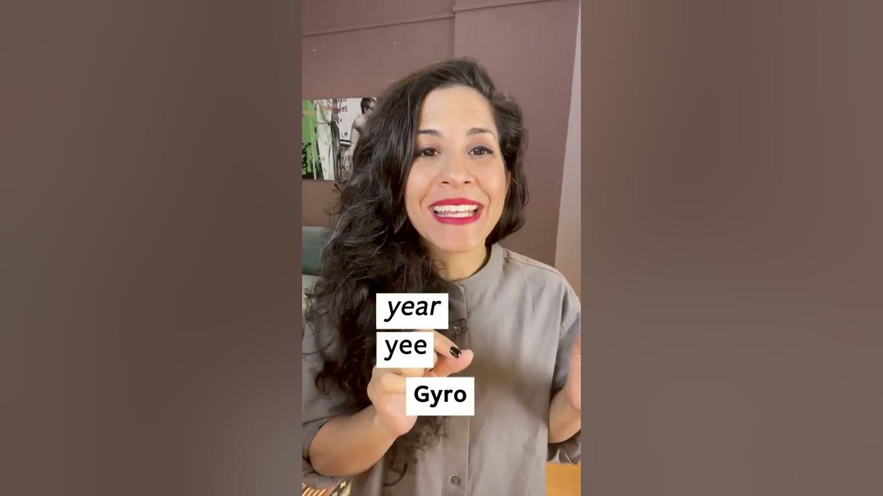 How to Pronounce Gyro in American English YouTube