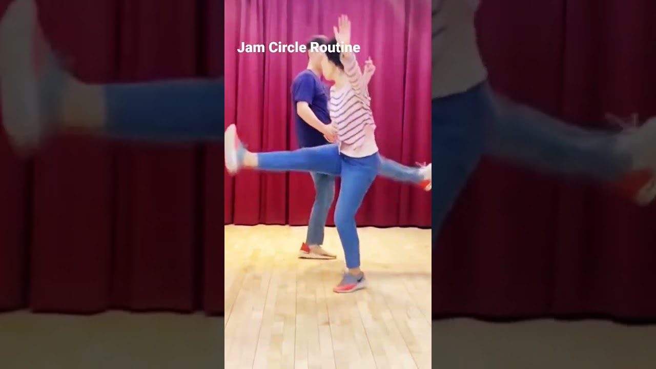 Lindy Hop Jam Circle Routine - Nalla & Meti @ Team MINT 스윙댄스 린디합