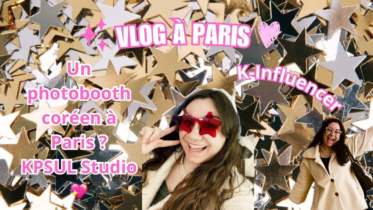 UN PHOTOBOOTH CORÉEN À PARIS ??? Vlog chez KPSUL STUDIO 💖
