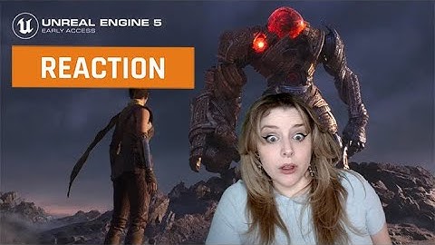 My reaction to the Unreal Engine 5 Official Valley of the Ancient Showcase Trailer | GAMEDAME REACTS
