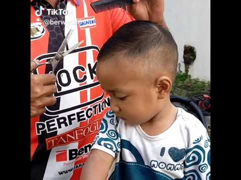 Cara Mudah Potong  Rambut  Anak  YouTube