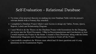 Self Evaluation Presentation PowerPoint 2019