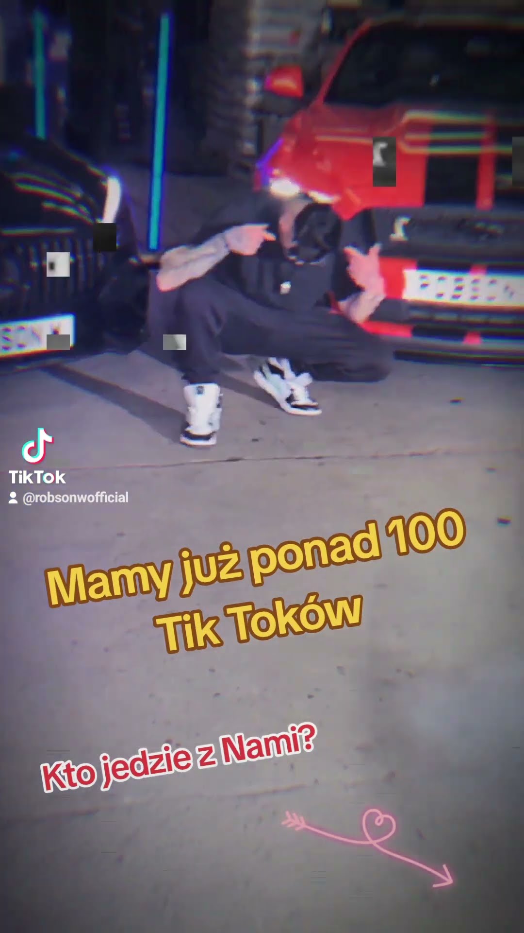 Mamy już 100 Tik Toków ? #robsonw #automobile #dance #muzyka #party #bolibania