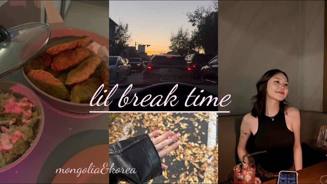 Break Diaries | small moments from Mongolia → making khuushuur back in Korea