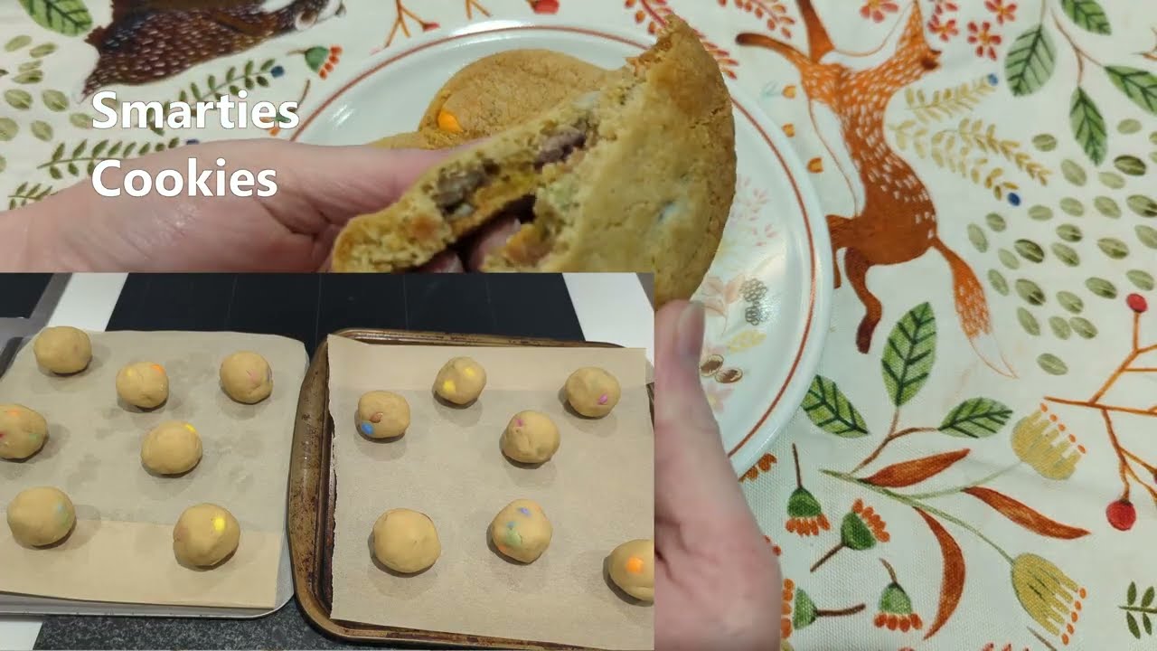 How to make delicious Smarties cookies at home