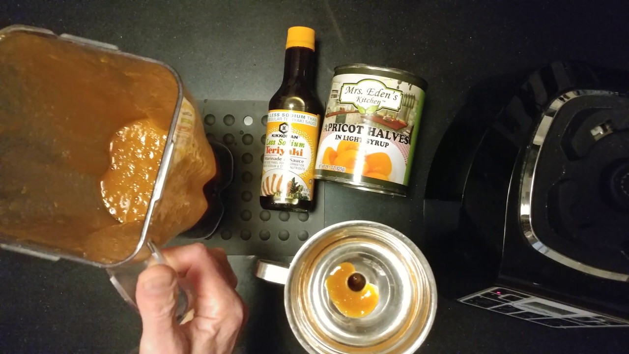 MAKING KIKKOMAN LOW SODIUM APRICOT TERIYAKI SAUCE IN BLENDER YouTube