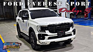 NEW FORD EVEREST SPORT PACKAGE B 2024 เสริมหล่อด้วยชุดแต่ง VICTOR พร้อมใส่กระจังหน้า FORD หล่อลงตัว