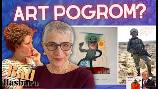 Hasbarists Call Anti-Zionist Art a Pogrom?! | Bad Hasbara Clips